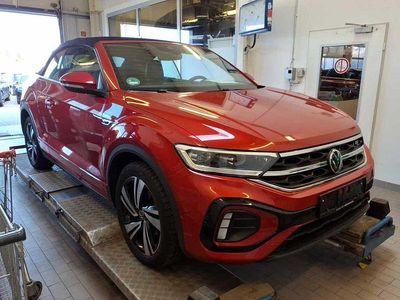 Gebraucht VW T-Roc Cabriolet R-line 150 PS (110 kW) 2022 Rot Cabrio