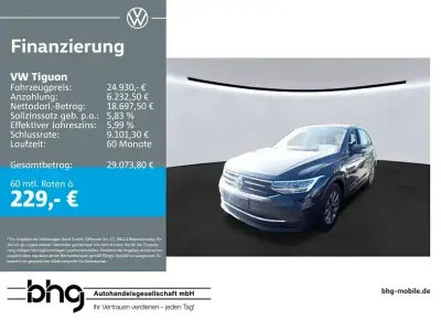 Gebraucht VW Tiguan 150 PS (110 kW) 2023 Grau SUV
