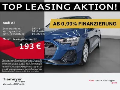 Gebraucht Audi A3 S-Line 116 PS (85 kW) 2025 Blau Limousine