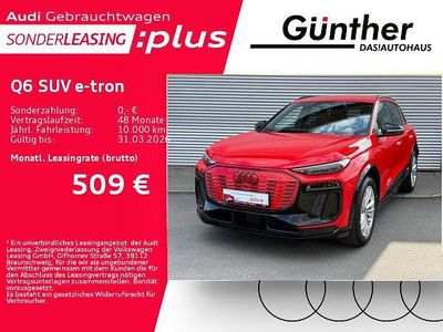 Gebraucht Audi Q6 e-tron S-Line 225 kW (306 PS) 2025 Rot SUV