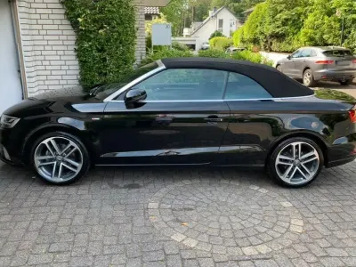 Gebraucht Audi A3 Cabriolet S-Line 150 PS (110 kW) 2017 Schwarz Cabrio