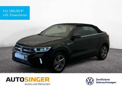Używany VW T-Roc Cabriolet R-line 150 KM (110 kW) 2025 Czarny Kabriolet