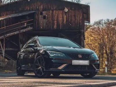 Gebraucht Seat Leon ST 4Drive 300 PS (220 kW) 2020 Schwarz Kombi