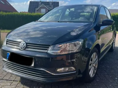Gebraucht VW Polo Comfortline 90 PS (66 kW) 2017 Schwarz Kleinwagen