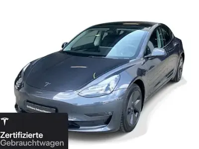 Brugt Tesla Model 3 Long Range RWD 208 kW (283 HK) 2022 Sølv Sedan