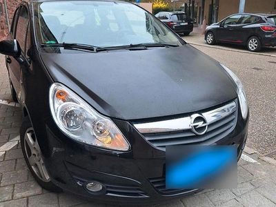 Gebraucht Opel Corsa 80 PS (58 kW) 2007 Schwarz Kleinwagen