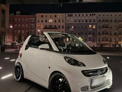 Gebraucht Smart ForTwo Cabrio Brabus Xclusive 102 PS (75 kW) 2014 Weiß Cabrio