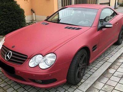 Usata Mercedes SL55 AMG AMG 500 CV (367 kW) 2003 Argento Cabrio
