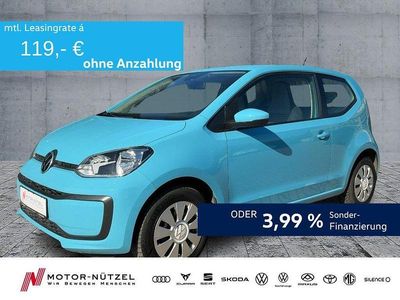 Gebraucht VW up! move up! 65 PS (47 kW) 2021 Teal blue Kleinwagen
