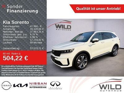 Ud) schneeweiss (weiss Gebraucht 2024 Kia Sorento Platinum SUV | 47.990 € (Fairer Preis)