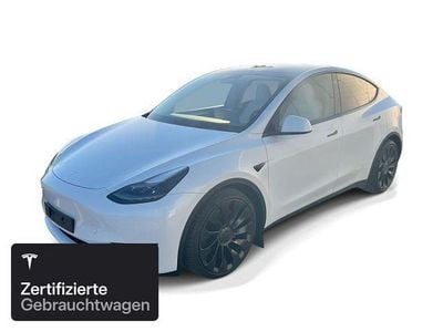 Gebraucht Tesla Model Y Performance 392 kW (533 PS) 2023 Weiß SUV