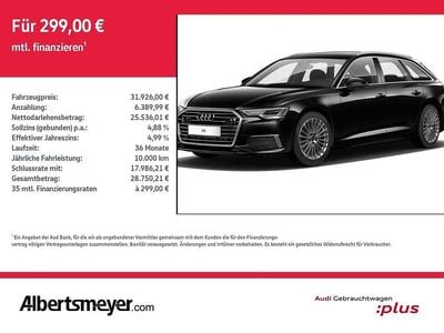 Second-hand Audi A6 Design 204 CP (150 kW) 2022 Negru Break