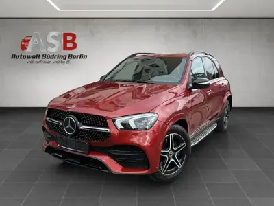 Używany Mercedes GLE450 AMG AMG line 367 KM (269 kW) 2020 Czerwony SUV