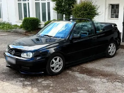 Gebraucht VW Golf Cabriolet 102 PS (75 kW) 1999 Schwarz Cabrio