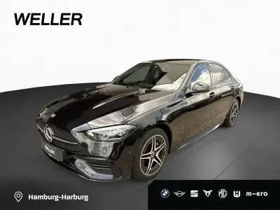Gebraucht Mercedes C180 Sport 170 PS (125 kW) 2023 Obsidianschwarz (schwarz) Limousine