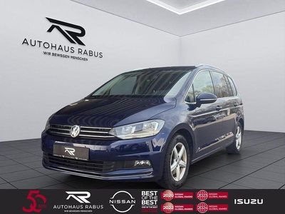 Gebraucht VW Touran Highline 150 PS (110 kW) 2017 Blau Van / Kleinbus