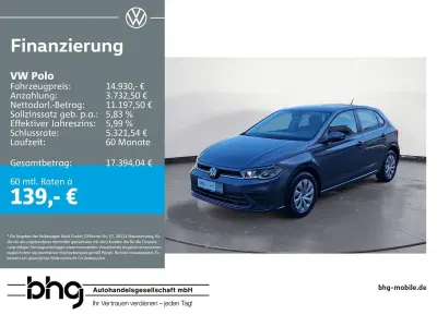 Käytetty VW Polo 80 HP (58 kW) 2022 Harmaa Viistoperä