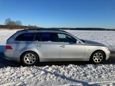Gebraucht BMW 523 177 PS (130 kW) 2007 Silber Kombi