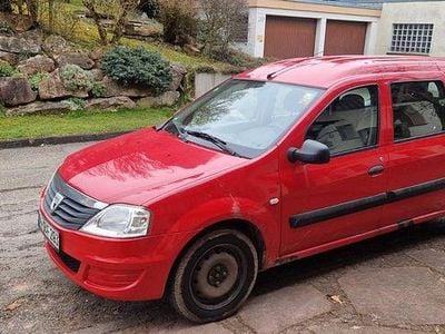 Gebraucht Dacia Logan MCV Ambiance 84 PS (61 kW) 2009 Rot Kombi