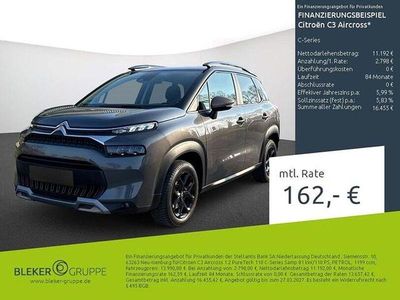 Gebraucht Citroën C3 Aircross PureTech 110 PS (80 kW) 2023 Grau/typ aussenverkleidung metalliclackierung SUV