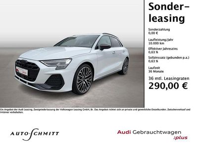 Gebraucht Audi A3 S-Line 150 PS (110 kW) 2025 Gletscherweiß metallic Limousine