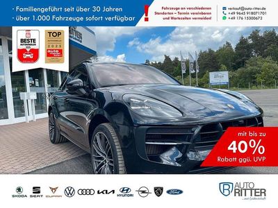 Tiefschwarzmetallic/schwarz Gebraucht 2019 Porsche Macan S Chrono SUV | 49.890 € (Fairer Preis)