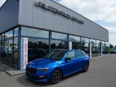Gebraucht Skoda Scala Monte Carlo 150 PS (110 kW) 2021 Blau Kleinwagen
