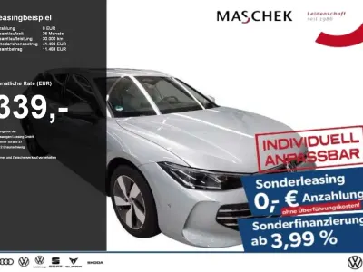 Gebraucht VW Passat Elegance 204 PS (150 kW) 2025 Oyster silver metallic Kombi