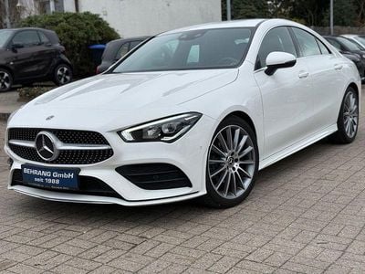 Usata Mercedes CLA180 AMG line 136 CV (100 kW) 2019 Bianco Berlina