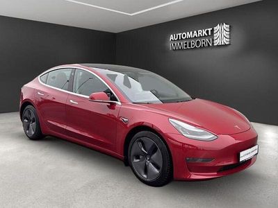Rot Gebraucht 2020 Tesla Model 3 Limousine | 27.950 € (Fairer Preis)