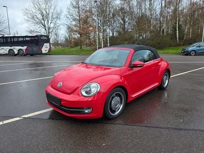 Gebraucht VW Beetle Cabriolet 105 PS (77 kW) 2014 Rot Cabrio