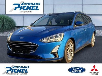 Blau Gebraucht 2018 Ford Focus Titanium Kombi | 14.990 € (Fairer Preis)