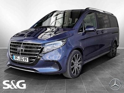 Usata Mercedes V300 Exclusive 237 CV (174 kW) 2024 Blu Monovolume