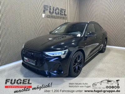 Gebraucht Audi e-tron Sportback S-Line 300 kW (408 PS) 2023 Mythosschwarz metallic SUV