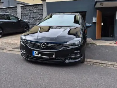 Gebraucht Opel Astra Business 122 PS (89 kW) 2021 Schwarz Kombi