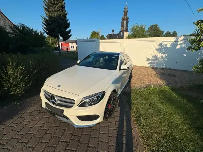 Gebraucht Mercedes C400 333 PS (244 kW) 2017 Weiß Kombi