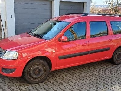 Gebraucht Dacia Logan MCV 87 PS (63 kW) 2009 Rot Kombi