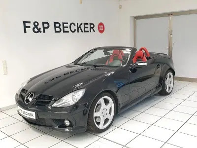 Gebraucht Mercedes SLK280 AMG line 231 PS (169 kW) 2007 Obsidianschwarz Cabrio