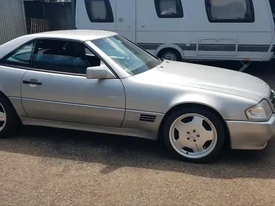 Gebraucht Mercedes SL320 231 PS (169 kW) 1995 Silber Cabrio
