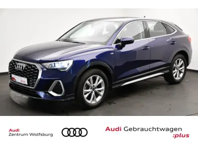 Brugt Audi Q3 Sportback S-Line 150 HK (110 kW) 2023 Blå SUV