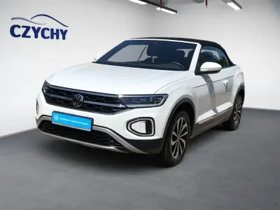 Gebraucht VW T-Roc Cabriolet Style 150 PS (110 kW) 2022 Weiß Cabrio