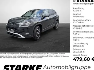 Neu VW Tayron Life 204 PS (150 kW) 2026 Uranograu SUV