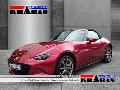 Neu Mazda MX5 Exclusive-Line 132 PS (97 kW) 2025 Soul red crystal Cabrio
