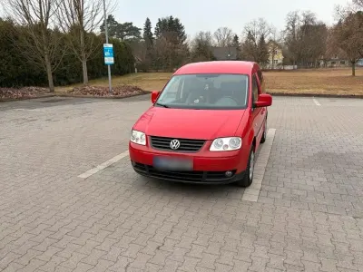Gebraucht VW Caddy 105 PS (77 kW) 2007 Rot Van / Kleinbus