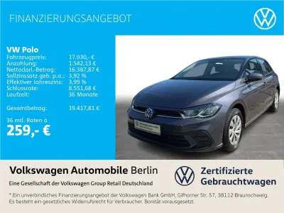Gebraucht VW Polo Life 95 PS (69 kW) 2022 Grau Kleinwagen
