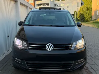 Gebraucht VW Sharan Highline 150 PS (110 kW) 2014 Schwarz Van / Kleinbus