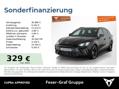 Gebraucht Cupra Leon 150 PS (110 kW) 2025 Midnight schwarz metallic Kombi