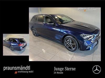 Blau Gebraucht 2022 Mercedes E300 AMG Limousine | 37.490 € (Fairer Preis)