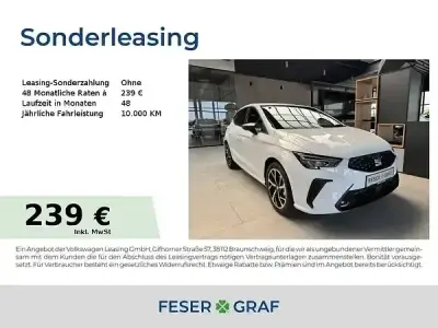 Neu Seat Ibiza 150 PS (110 kW) 2026 Glacial weiß metallic Kleinwagen