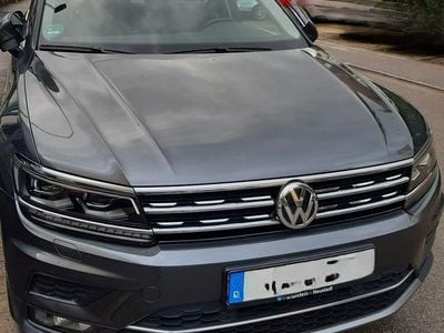 Brugt VW Tiguan Highline 190 HK (139 kW) 2019 Grå SUV